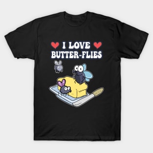 I Love Butterflies - Butterfly Lover T-Shirt